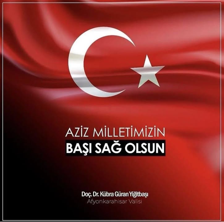Milletimizin başı sağ olsun ????????