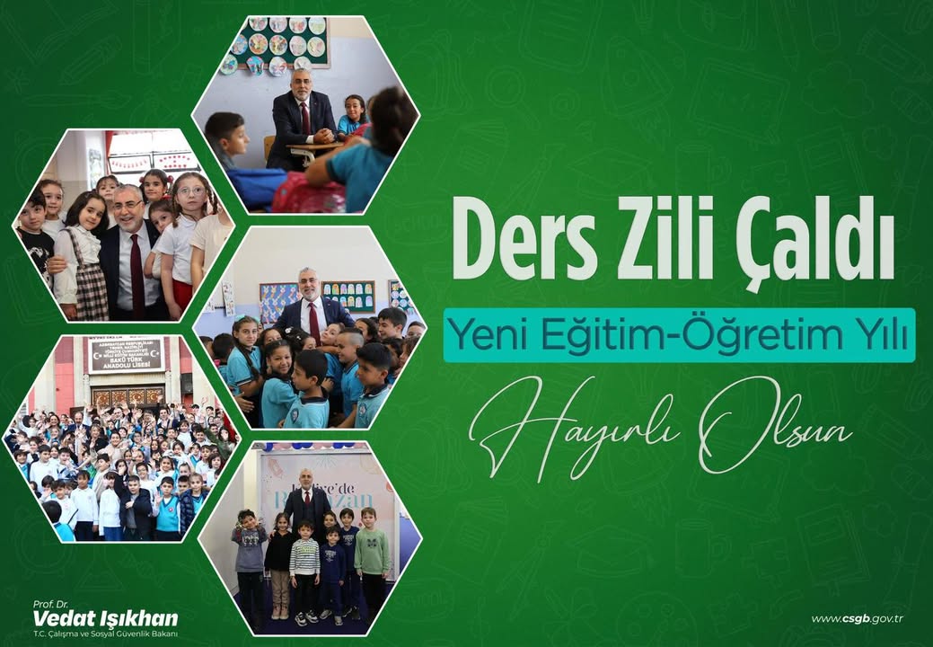 Yeni eğitim öğretim yılının kıymetli evlatlarımıza, öğretmenlerimize ve velilerimize hayırlı olmasını diliyorum.✏️????