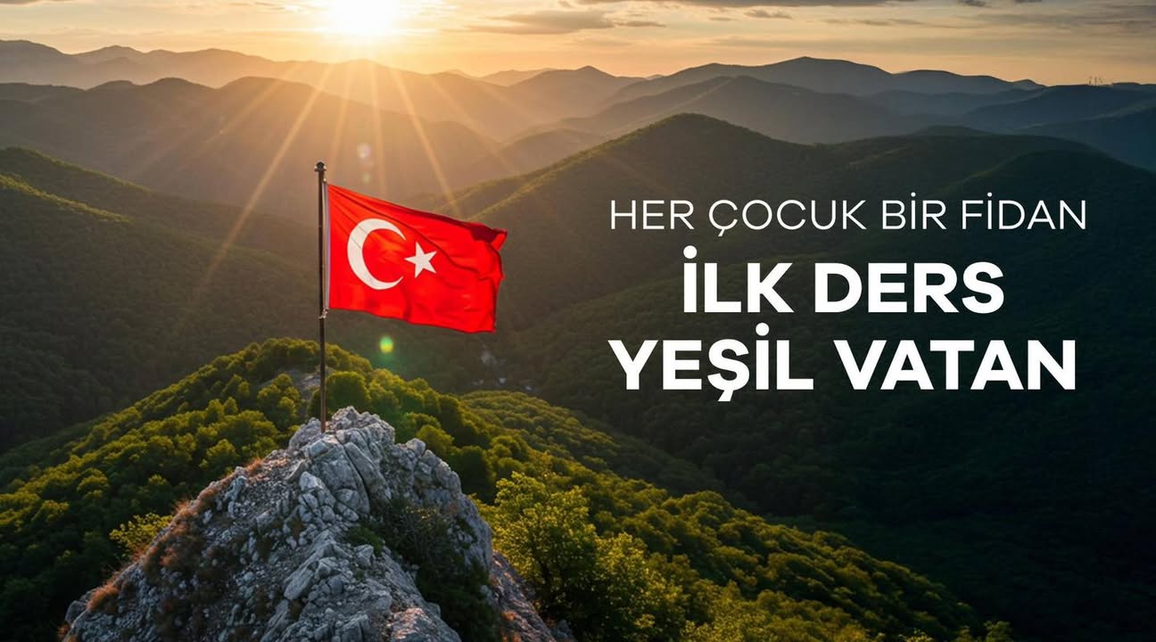 #HerÇocukBirFidan İlk Ders Yeşil Vatan????