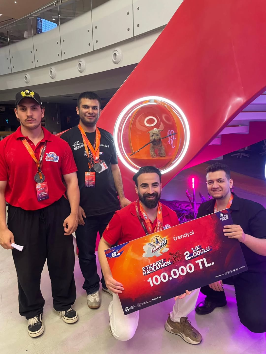 Afyon Kocatepe Üniversitesi Öğrencileri Teknofest E-Ticaret Hackathon'da Türkiye İkincisi Oldu