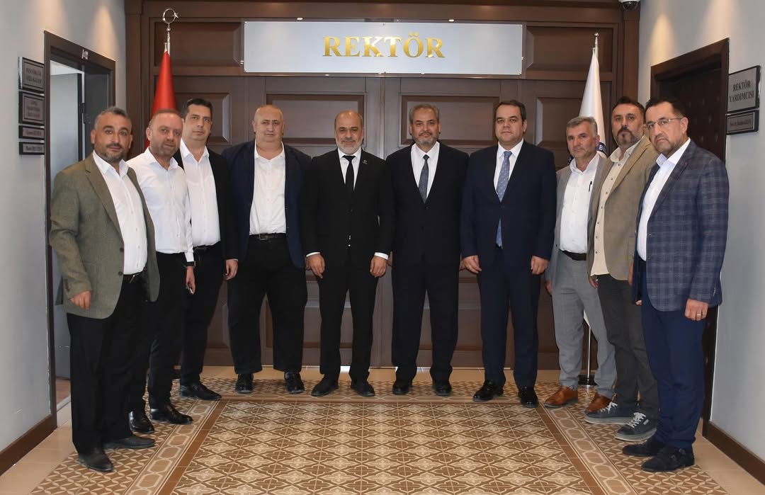 Afyonkarahisar Sağlık Bilimleri Üniversitesi Rektörü Aslan, MÜSİAD Afyonkarahisar Şube Başkanı İşlek ve İş Adamlarını Ağırladı