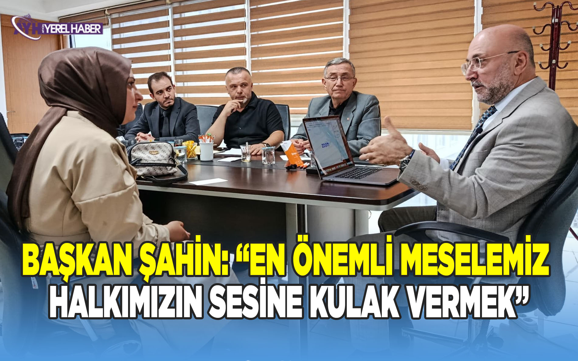 Başkan Şahin: “En önemli Meselemiz Halkımızın Sesine Kulak Vermek”