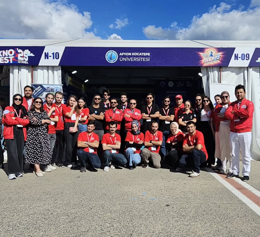 Afyon Kocatepe Üniversitesi Teknofest 2025'te Yer Aldı