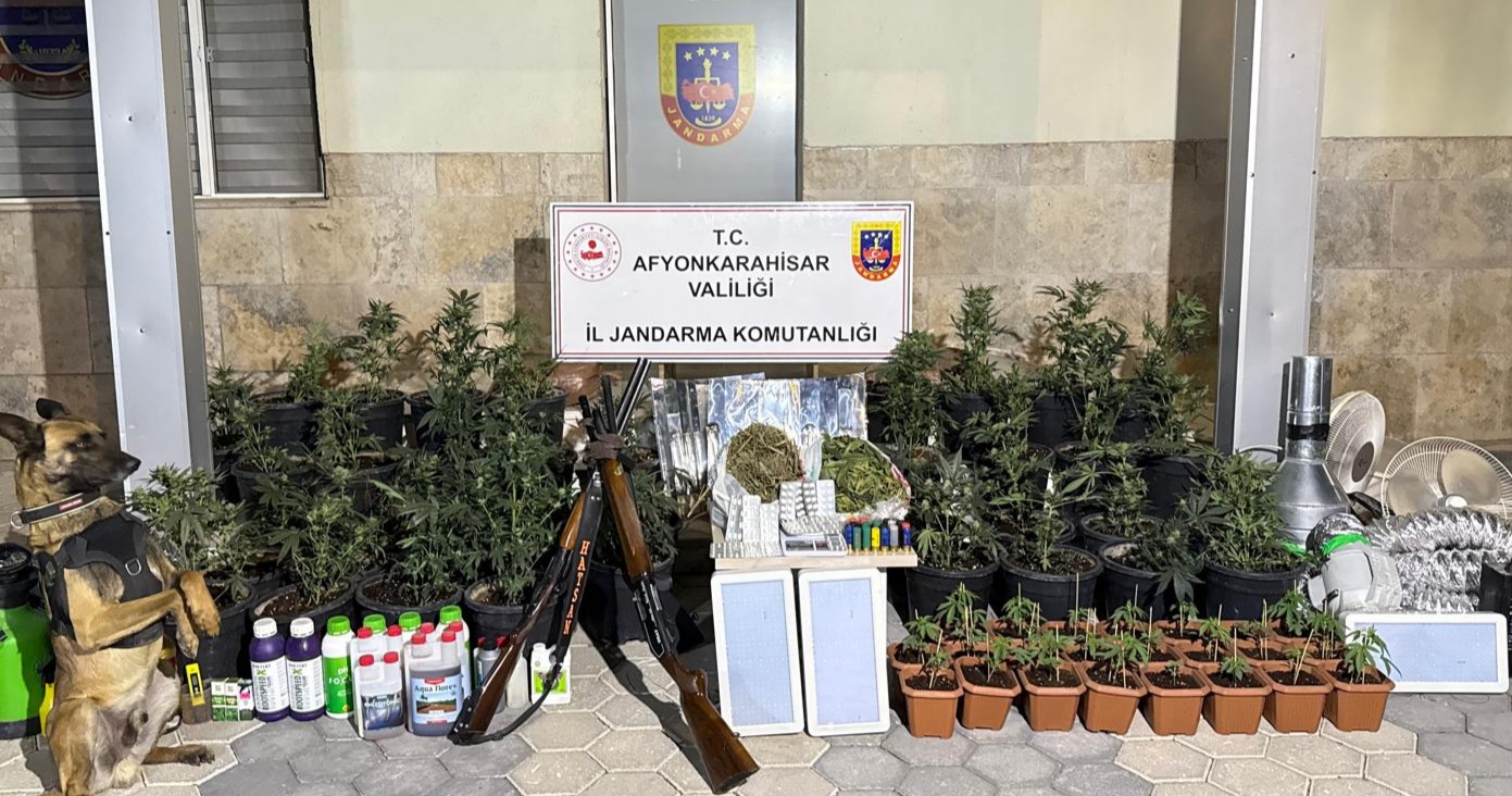 Emirdağ'da Uyuşturucu Operasyonu: Kenevir Serasına Baskın