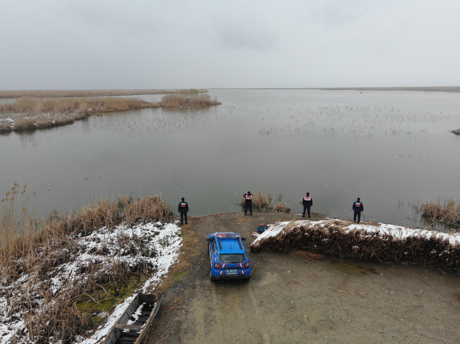 Eber Gölü’nde Denetimler Aralıksız Devam Ediyor