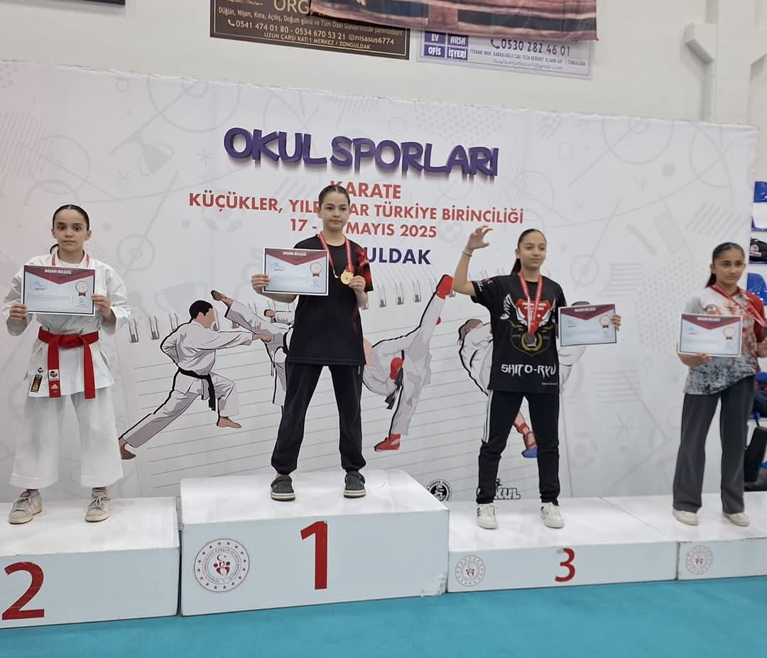 Zonguldak’ta Karate Gururu: Asel Sarıgül Türkiye İkincisi Oldu!