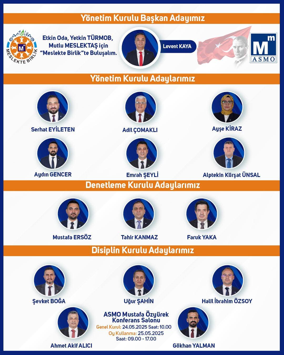 Antalya SMMM Odası Seçimlerine Bir Afyonlu Damga Vurmaya Hazırlanıyor