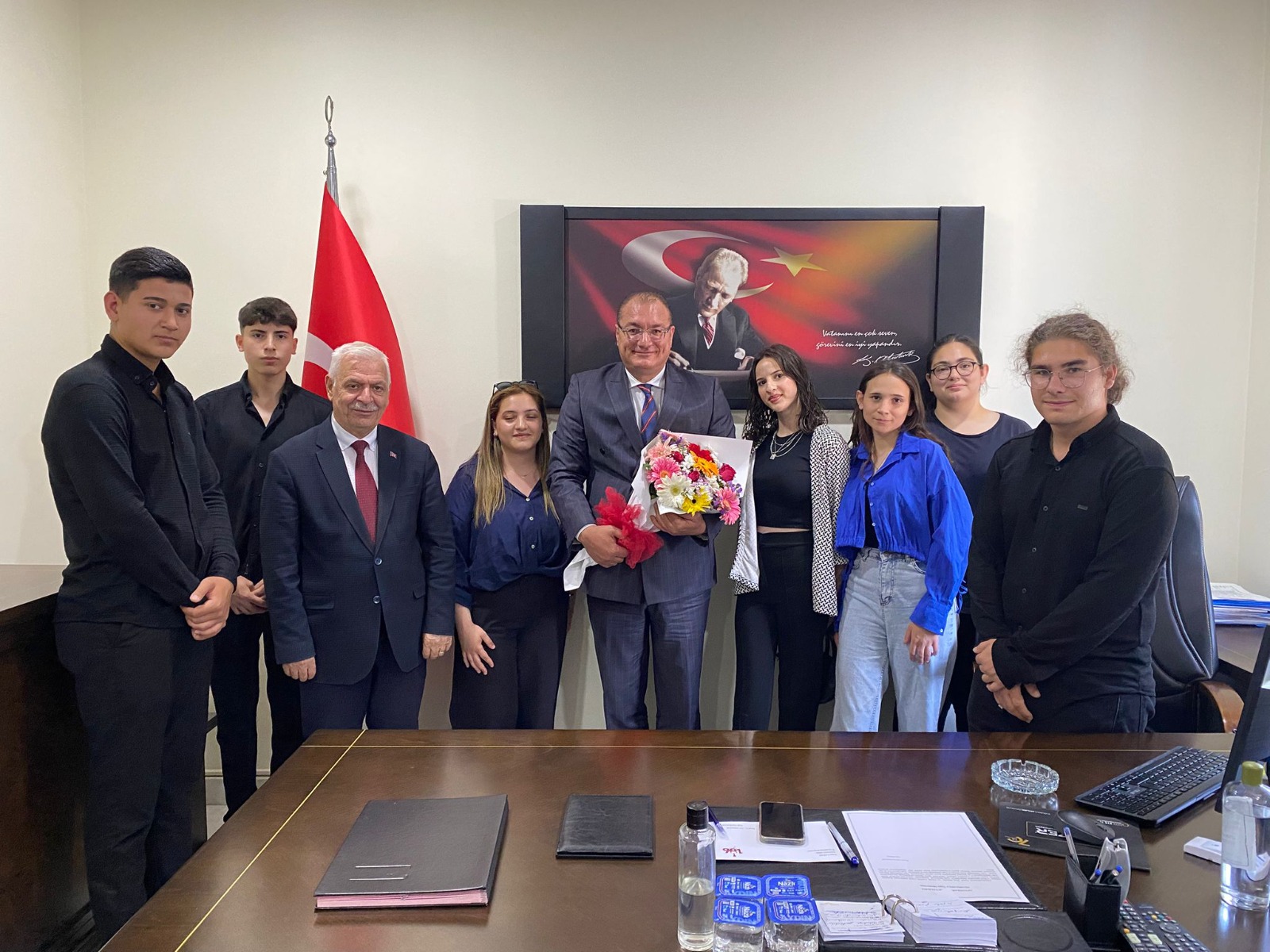 Harita-Tapu Kadastro Öğrencilerine Teşekkür Belgesi