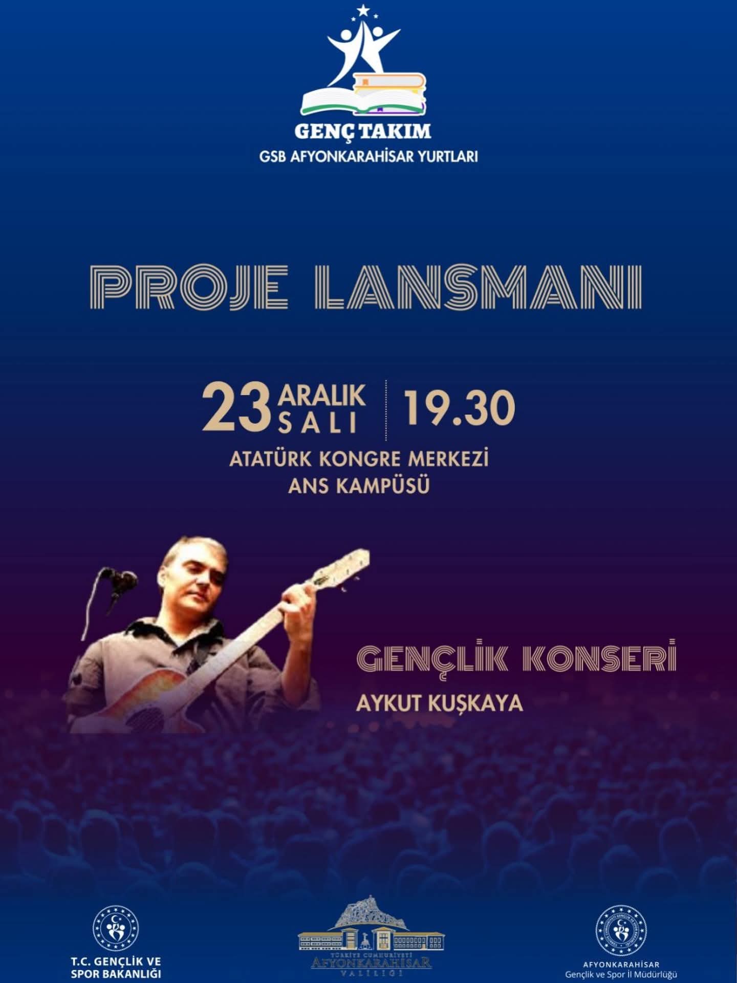 Genç Takım Proje Lansmanı ve Gençlik Konseri