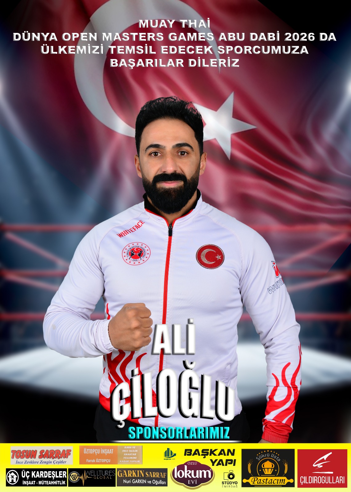 Ali Çiloğlu, Dünya Masters Games’te Türkiye’yi Temsil Edecek