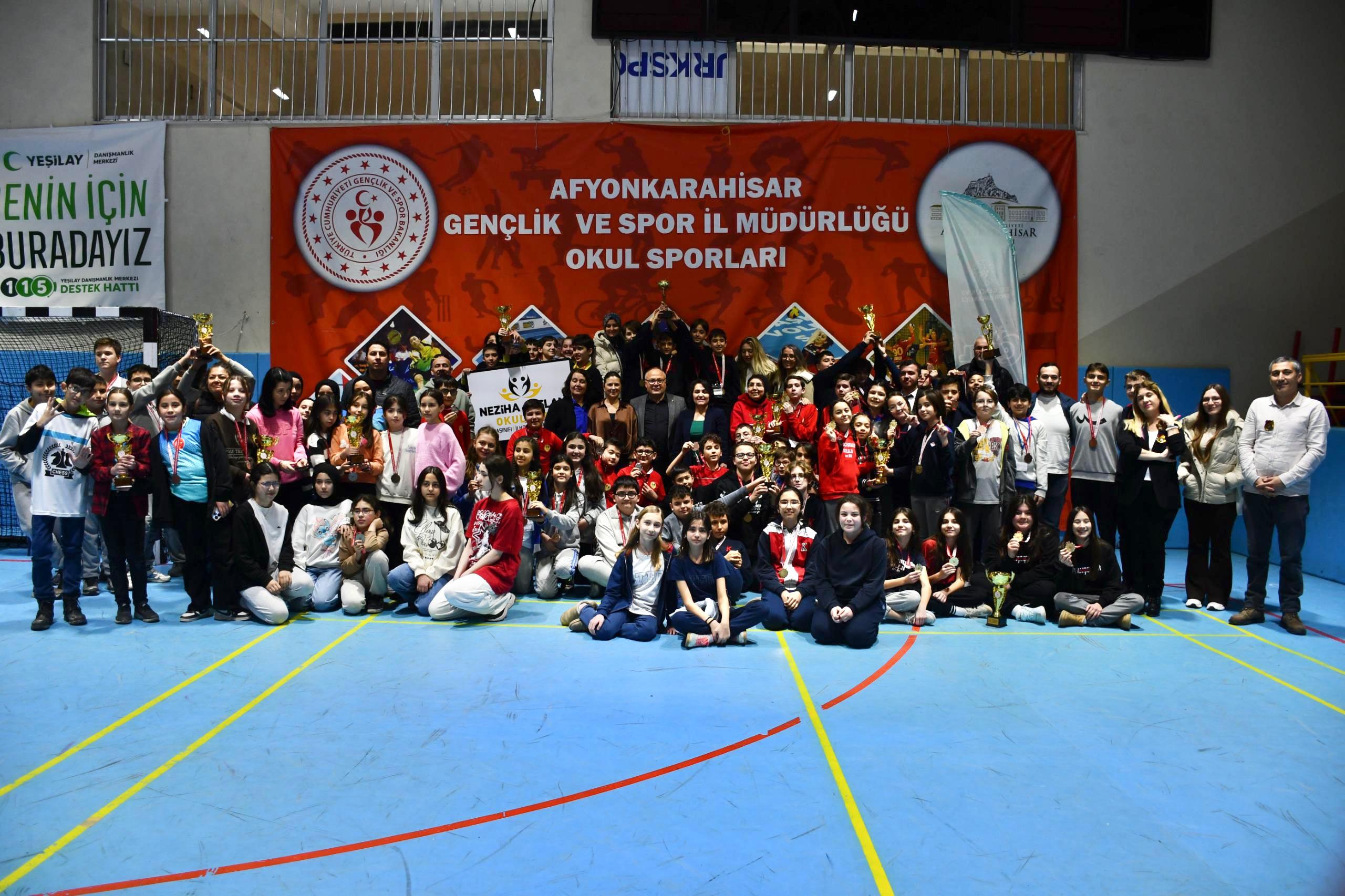 Okul Sporları Satranç Müsabakaları Sona Erdi