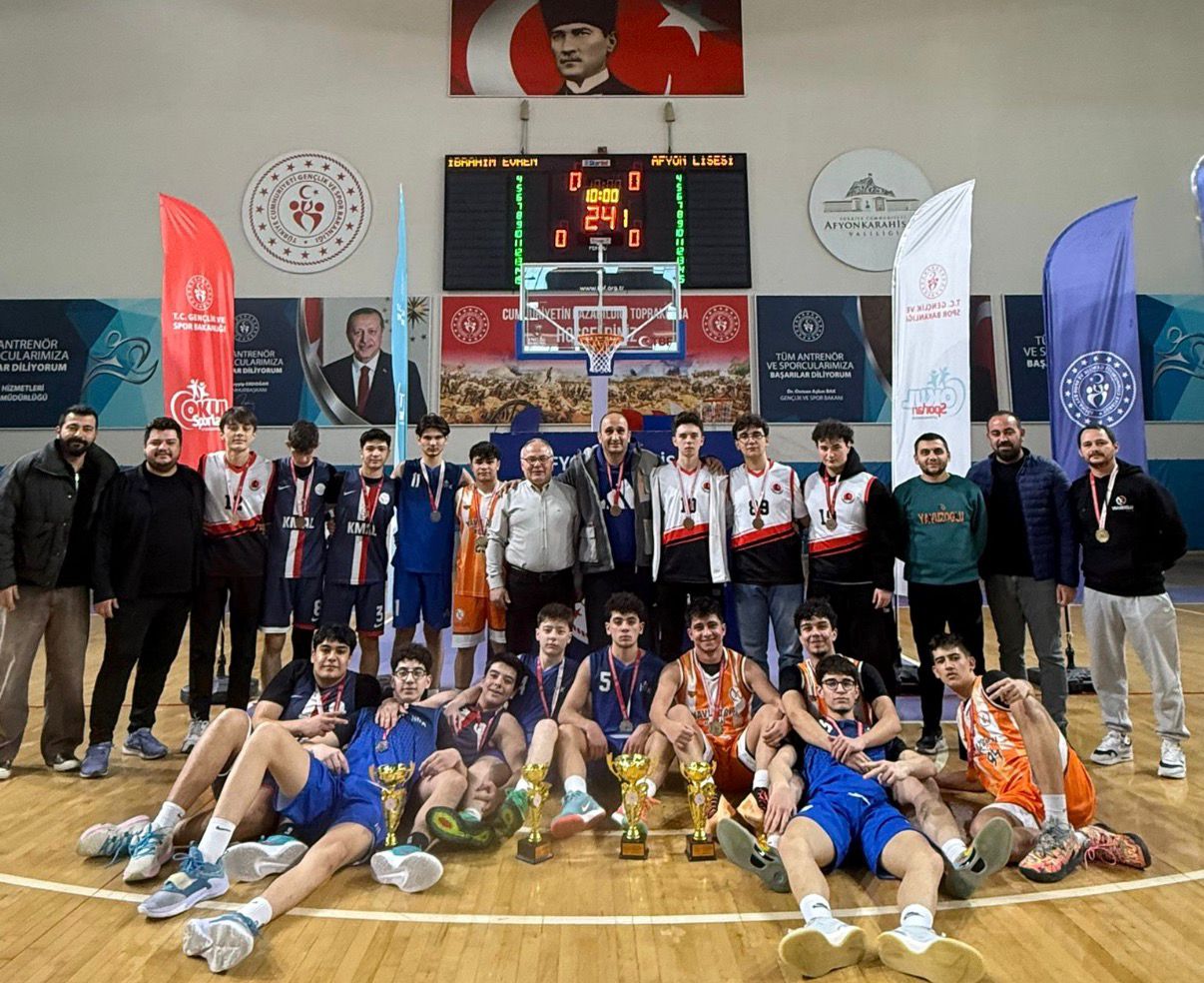 Okul Sporları Gençler Basketbol Müsabakasında Dereceye Giren Takımlar Belli Oldu