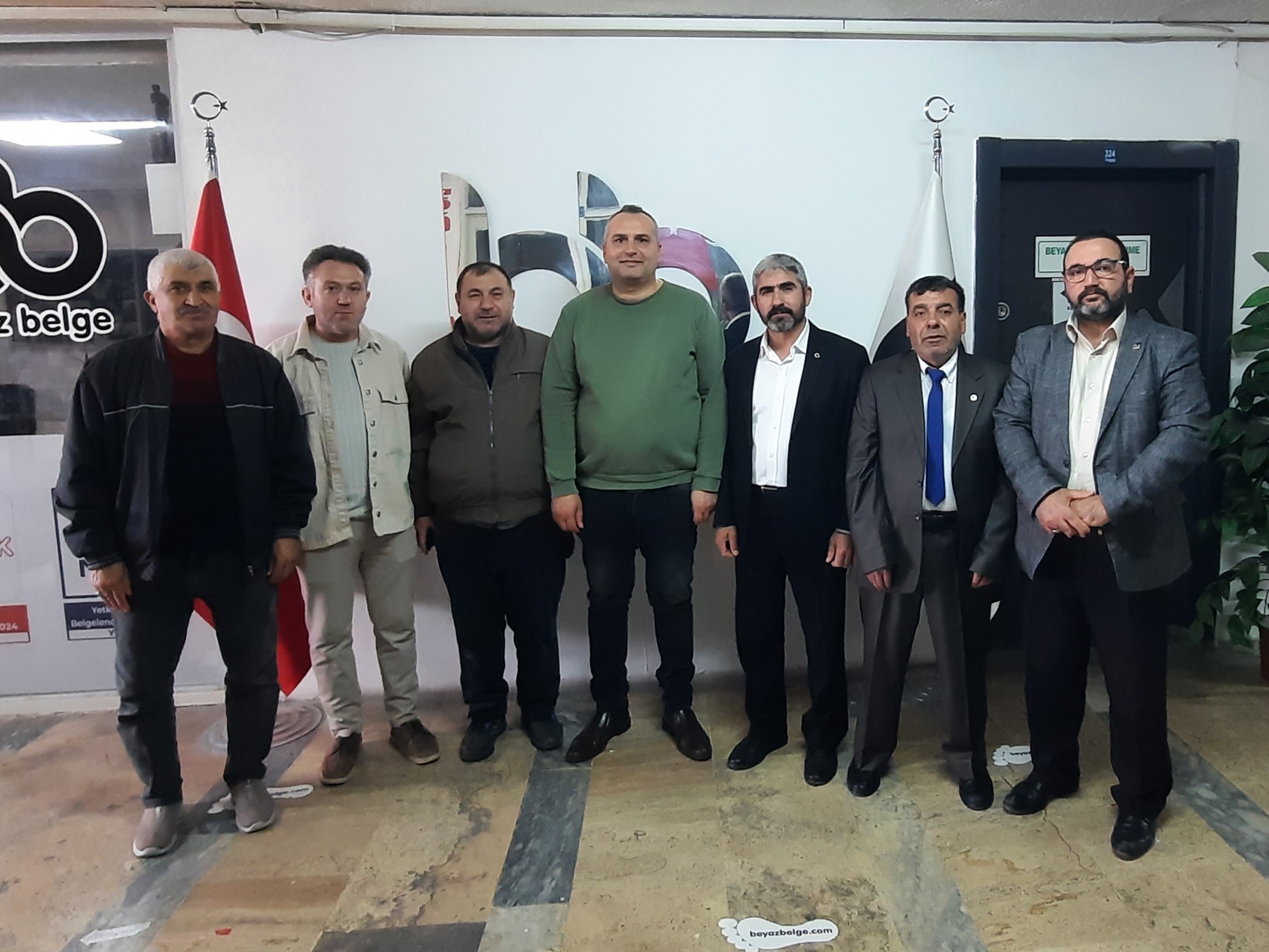 Cansuyu Derneği heyeti, Beyaz Belge haber sitesi ofisini ziyaret etti