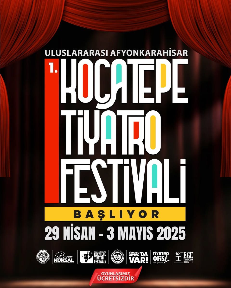 Afyonkarahisar'da Uluslararası Tiyatro Festivali Başlıyor