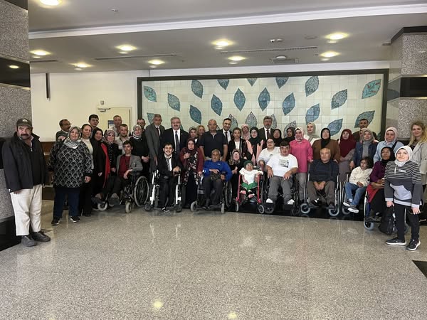 Ak Parti Afyonkarahisar Milletvekili Yurdunuseven, Engelli Bireyleri TBMM'de Ağırladı