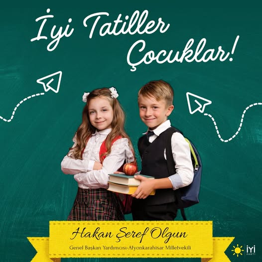 İyi Parti Milletvekili Olgun'dan Öğrencilere ve Öğretmenlere Tebrik