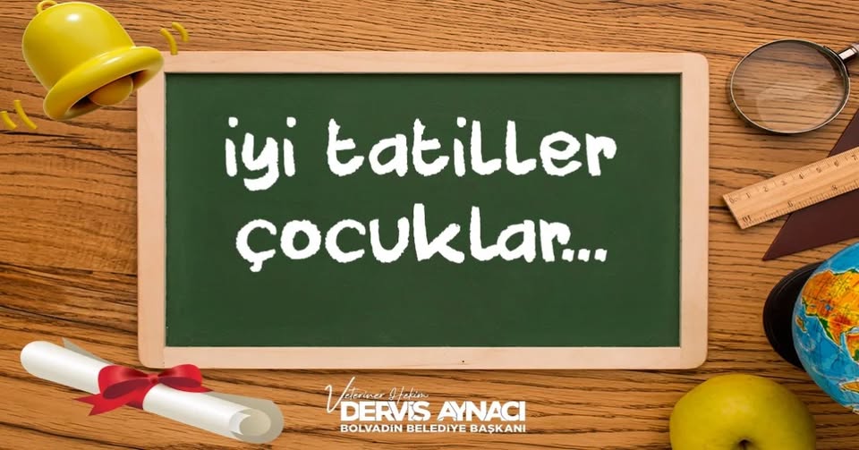 Bolvadin'de Eğitim Öğretim Yılı Sona Erdi: Öğrenciler ve Öğretmenler Tatile Giriş Yaptı