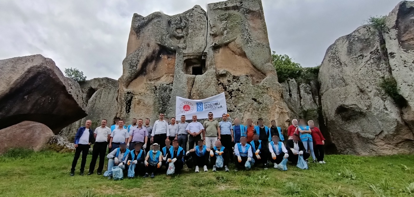 Afyonkarahisar Denetimli Serbestlik Yükümlülerinden Örnek Davranış